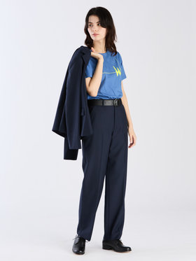 FEMME ウィメンズ S641 TS アーティストTシャツ Jeremy Deller ネイビー