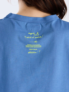 FEMME ウィメンズ S641 TS アーティストTシャツ Jeremy Deller ネイビー