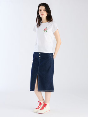 FEMME ウィメンズ 半袖 Tシャツ ”Brando” ホワイト