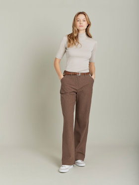 FEMME ウィメンズ 【Outlet】JIZ8 PANTALON パンツ ブラウン系その他