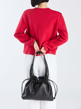 VOYAGE ウィメンズ バッグ＆ウォレット レザートートバッグ"Mars" YAS17-02 ブラック