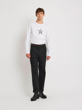 HOMME メンズ メンズ パンツ ブラック