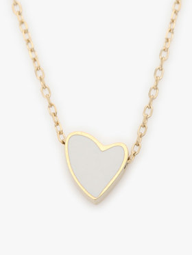 To b. by agnès b. ミニハート ネックレス ゴールド