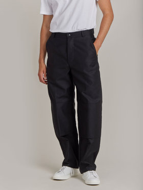 HOMME メンズ 【Outlet】AN53 PANTALON agnes b.×Dolmen パンツ ブラック