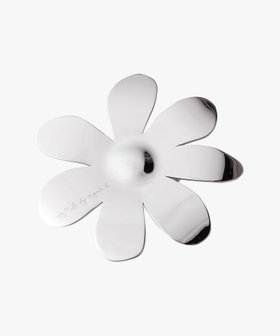 To b. by agnès b. フラワー ブローチ シルバー