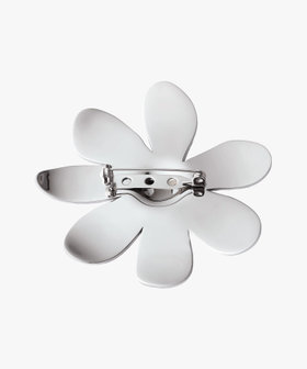 To b. by agnès b. フラワー ブローチ シルバー