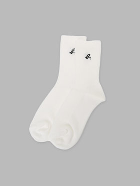 ENFANT ユニセックス キッズ B. ソックス ホワイト