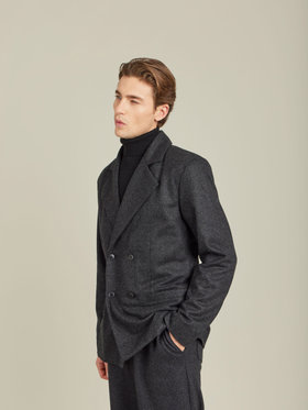 HOMME メンズ 【Outlet】JZ40 VESTE ジャケット グレー