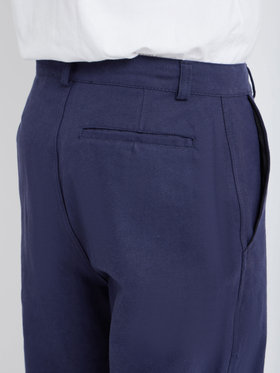 HOMME メンズ 【Outlet】AN51 PANTALON パンツ ネイビー