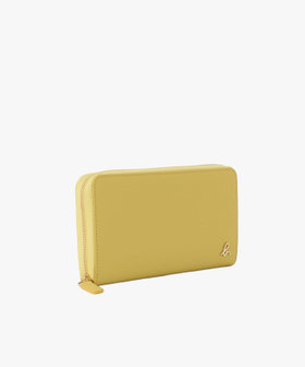 VOYAGE ウィメンズ バッグ＆ウォレット レザー ラウンドジップ ロングウォレット "Petit b." EW13B-05 イエロー