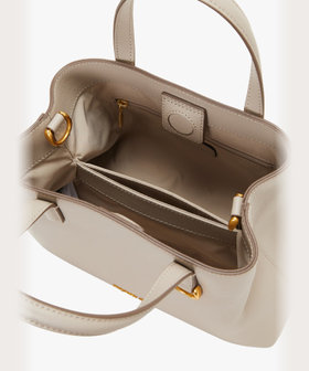 VOYAGE ウィメンズ バッグ＆ウォレット レザー 2way スモール トートバッグ "Christelle" ABS01-02 ベージュ