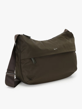 VOYAGE ウィメンズ バッグ＆ウォレット ナイロン ラージ ショルダーバッグ "Cecile" NS24-01 カーキ
