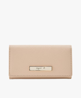 VOYAGE ウィメンズ バッグ＆ウォレット レザー キーケース "Erika" QAW05-07 ベージュ系その他