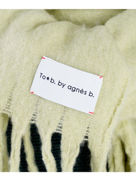To b. by agnès b. 【Outlet】カラー マフラー グリーン系その他