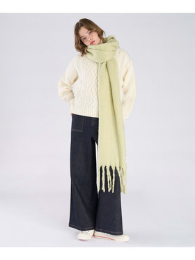 To b. by agnès b. 【Outlet】カラー マフラー グリーン系その他