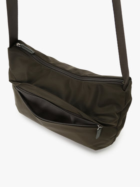 VOYAGE ウィメンズ バッグ＆ウォレット ナイロン ラージ ショルダーバッグ "Cecile" NS24-01 カーキ