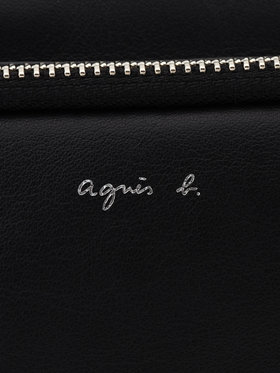 VOYAGE ウィメンズ バッグ＆ウォレット レザーショルダーバッグ "angele" NS14E-01 ブラック