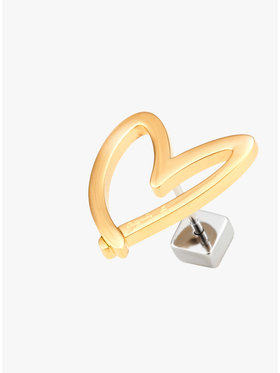 FEMME ウィメンズ ハート ピアス "Sweet Heart" ゴールド
