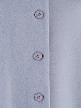 To b. by agnès b. 【Outlet】ウール ロングコート ライトブルー