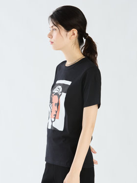 FEMME ウィメンズ SCG5 TS アーティスト Tシャツ ブラック