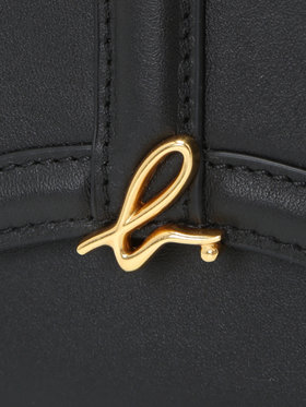 VOYAGE ウィメンズ バッグ＆ウォレット レザー 三つ折り ウォレット”Ingrid” ZAW03-01 ブラック