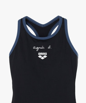 FEMME ウィメンズ agnes b. x arena フィットネスセパレート 水着 ブラック