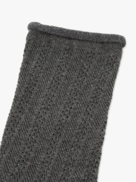 FEMME ウィメンズ レース ソックス ”Violenne” グレー