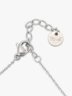 To b. by agnès b. ミニハート ブレスレット シルバー