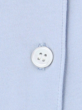 ENFANT ガールズ キッズ "b."ロゴ プリント コットン 長袖 Tシャツ ネイビー