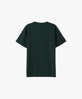 HOMME メンズ メンズ ロゴ プリント 半袖 Tシャツ "Brando" グリーン