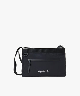 VOYAGE メンズ バッグ＆ウォレット ナイロン スモール ショルダーバッグ "Fred" ABH02-03 ブラック