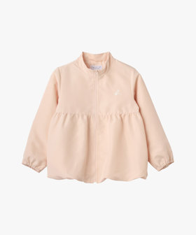 ENFANT ガールズ キッズ "b." ロゴ 長袖 ブルゾン “Kaze" ピンク系その他