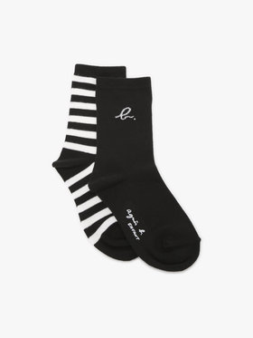 ENFANT ユニセックス キッズ ソックス ブラック