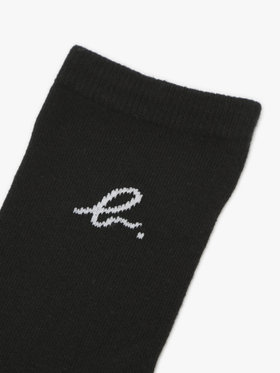 ENFANT ユニセックス キッズ ソックス ブラック