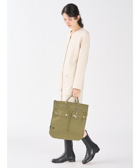 VOYAGE メンズ バッグ＆ウォレット agnes b. x POTR 2way ヘルメットバッグ   POTR01-01 カーキ