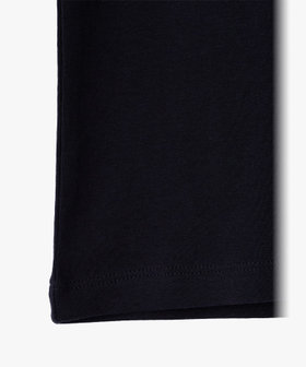 ENFANT ユニセックス キッズ "b." ロゴ コットン 長袖 Tシャツ ブラック