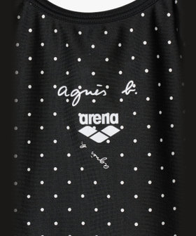 ENFANT ガールズ agnes b. x arena ジュニアセパレート 水着 ブラック