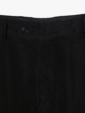 HOMME メンズ メンズ コットン パンツ ブラック