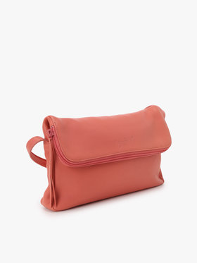 FEMME ウィメンズ 【Outlet】ラムスキンレザー ショルダーバッグ "Asya" ピンク