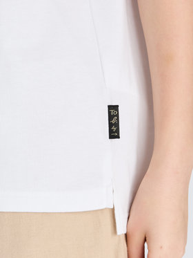 To b. by agnès b. 【Outlet】To b. by agnes b.× green label relaxing オーガニックコットン フォトプリント Tシャツ ホワイト