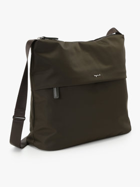 VOYAGE ウィメンズ バッグ＆ウォレット ナイロン ミディアム ショルダーバッグ ”Cecile” NS24-04 カーキ