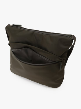 VOYAGE ウィメンズ バッグ＆ウォレット ナイロン ミディアム ショルダーバッグ ”Cecile” NS24-04 カーキ