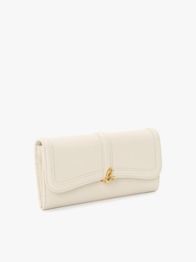 VOYAGE ウィメンズ バッグ＆ウォレット レザー ロングウォレット ”Ingrid” ZAW03-02 オフホワイト