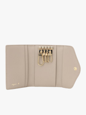 VOYAGE ウィメンズ バッグ＆ウォレット  レザー キーケース"ava"  TAW02-03 ベージュ