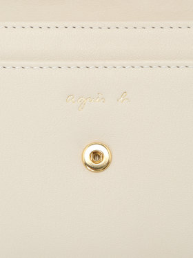 VOYAGE ウィメンズ バッグ＆ウォレット レザー ロングウォレット ”Ingrid” ZAW03-02 オフホワイト