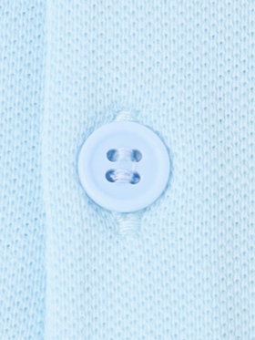 ENFANT ベビー ベビー "b." ロゴ 刺繍 コットン 半袖 ロンパース "Lezard" ブルー系その他