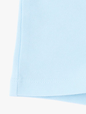 ENFANT ベビー ベビー "b." ロゴ 刺繍 コットン 半袖 ロンパース "Lezard" ブルー系その他