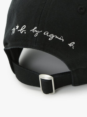To b. by agnès b. 【Outlet】To b. by agnes b.× green label relaxing コットン 刺繍 キャップ "b. cool!!" ブラック