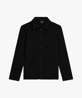 FEMME ウィメンズ ウール 長袖 ジャケット "Canton" ブラック