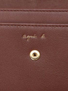 VOYAGE ウィメンズ バッグ＆ウォレット レザー ロングウォレット ”Ingrid” ZAW03-02 ブラウン